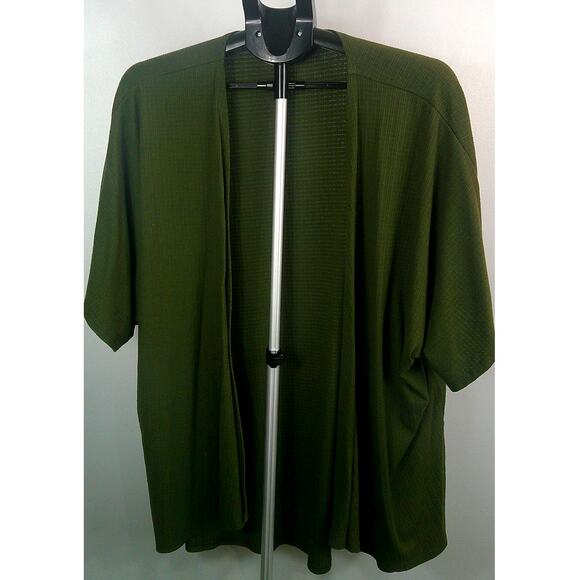 The Zig Zag Army Green Women's Kimono Small - Picture 1 of 3